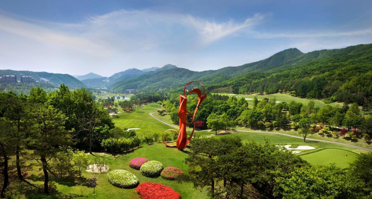 Oak Valley Resort Wonju Bagian luar foto