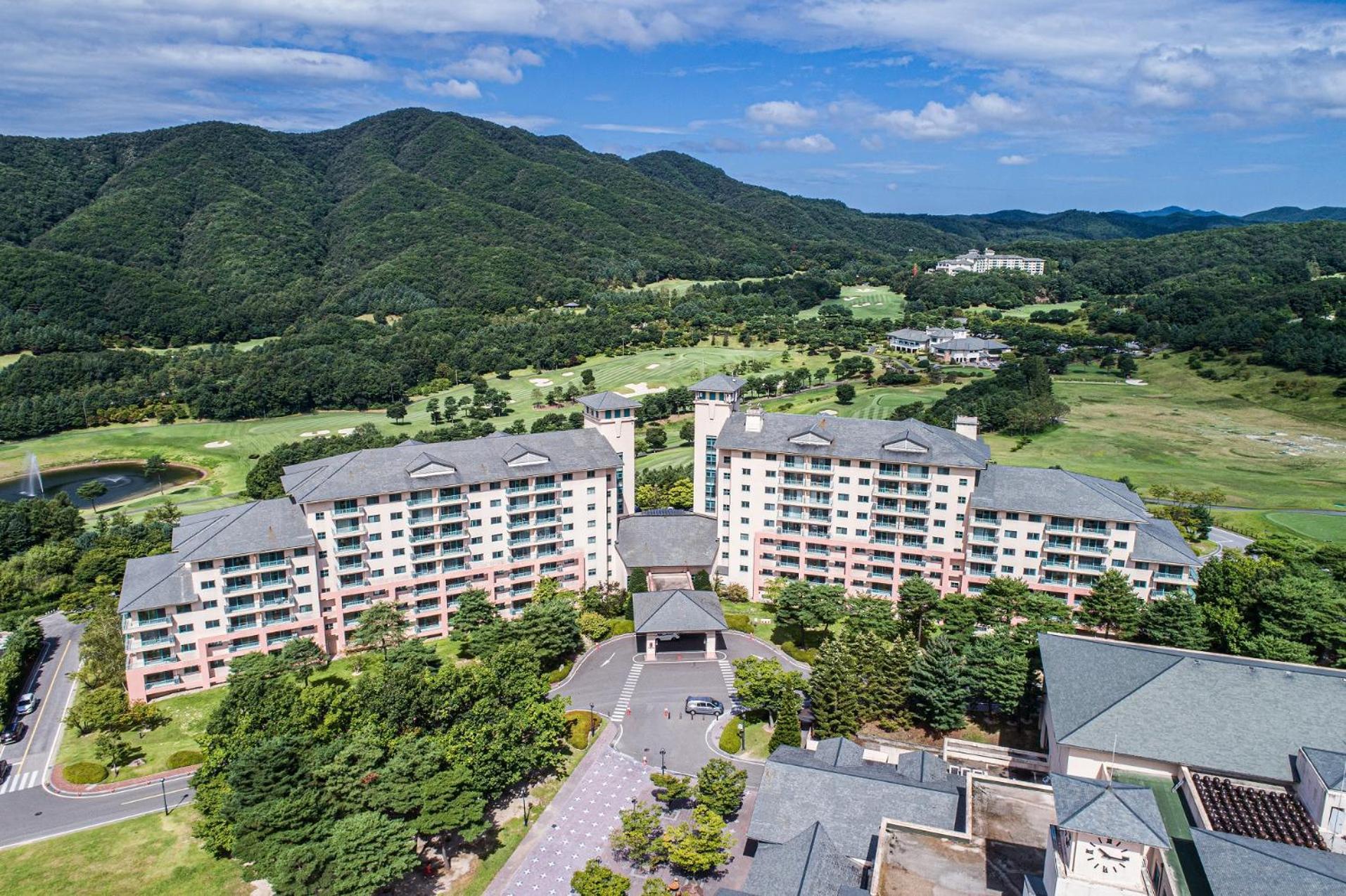 Oak Valley Resort Wonju Bagian luar foto